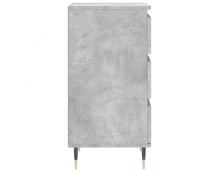 Sonata H Бюфет бетонно сив 40x35x70 см инженерно дърво