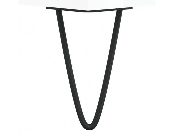 Sonata H Бюфети 2 бр бял гланц 40x35x70 см инженерно дърво