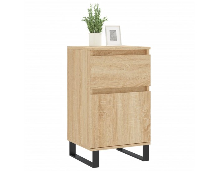 Sonata H Бюфети 2 бр дъб сонома 40x35x70 см инженерно дърво