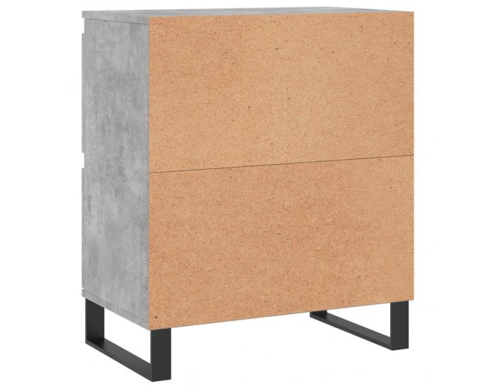 Sonata H Сайдборди, 2 бр, бетонно сиви, инженерно дърво