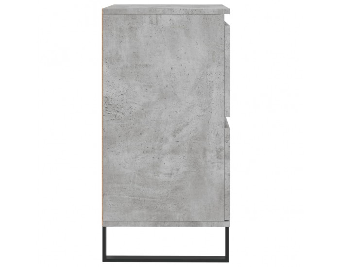 Sonata H Сайдборди, 2 бр, бетонно сиви, инженерно дърво