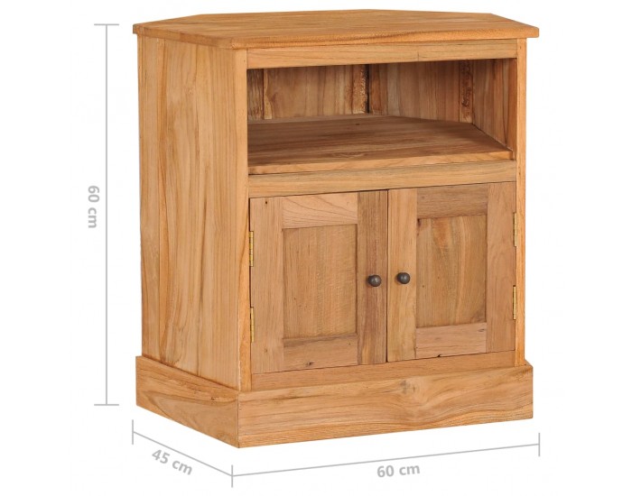 Sonata H Ъглов бюфет 60x45x60 см тиково дърво масив Sonata H Ъглов бюфет 60x45x60 см тиково дърво масив