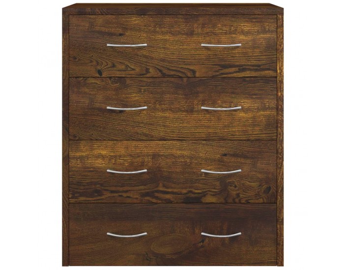 Sonata H Сайдборд с 4 чекмеджета, 60x30,5x71 см, опушен дъб Sonata H Сайдборд с 4 чекмеджета, 60x30,5x71 см, опушен дъб