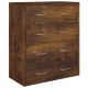 Sonata H Сайдборд с 4 чекмеджета, 60x30,5x71 см, опушен дъб Sonata H Сайдборд с 4 чекмеджета, 60x30,5x71 см, опушен дъб