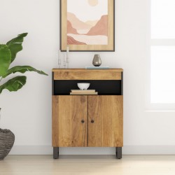Sonata H Сайдборд с 2 врати, 60x33x75 см, мангово дърво масив - Шкафове, Витрини, Модулни секции