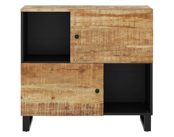 Sonata H Сайдборд с 2 врати, 80x33x75 см, мангово дърво масив Sonata H Сайдборд с 2 врати, 80x33x75 см, мангово дърво масив