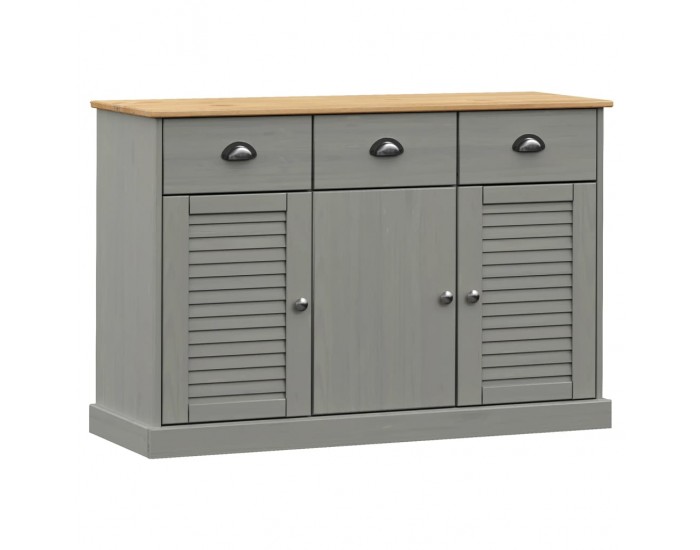 Sonata H Бюфет с чекмеджета VIGO, 113x40x75 см, сив, бор масив Sonata H Бюфет с чекмеджета VIGO, 113x40x75 см, сив, бор масив