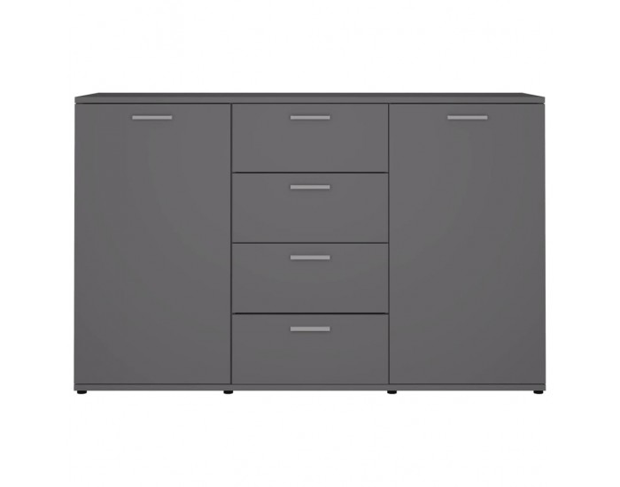 Sonata H Бюфет, сив, 120x35,5x75 см, инженерно дърво Sonata H Бюфет, сив, 120x35,5x75 см, инженерно дърво