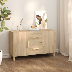 Sonata H Сайдборд, дъб сонома, 100x36x60 см, инженерно дърво - Шкафове, Витрини, Модулни секции