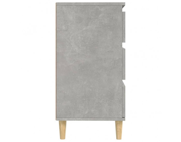 Sonata H Сайдборд, бетонно сив, 60x35x70 см, инженерно дърво Sonata H Сайдборд, бетонно сив, 60x35x70 см, инженерно дърво