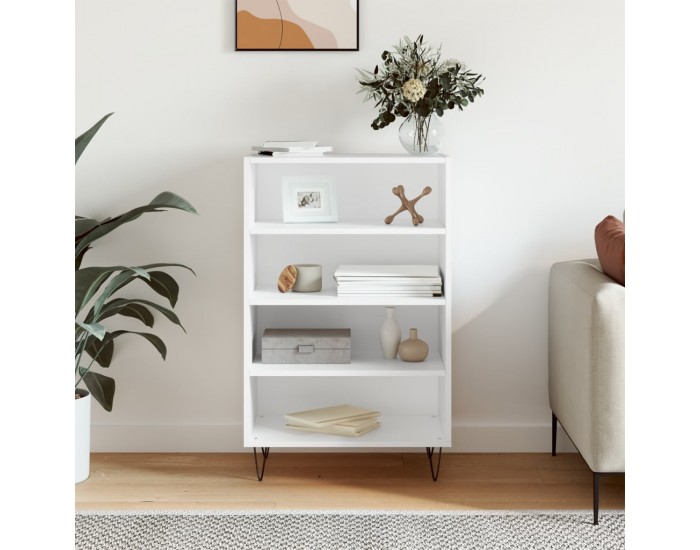 Sonata H Висок шкаф, бял, 57x35x90 см, инженерно дърво