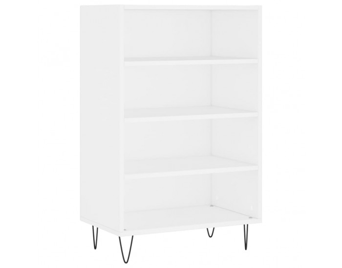 Sonata H Висок шкаф, бял, 57x35x90 см, инженерно дърво