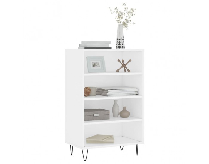 Sonata H Висок шкаф, бял, 57x35x90 см, инженерно дърво