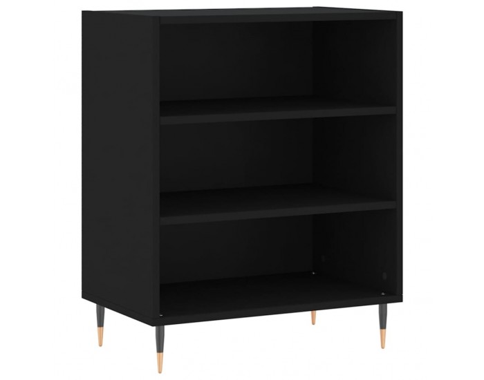 Sonata H Бюфет черен 57x35x70 см инженерно дърво