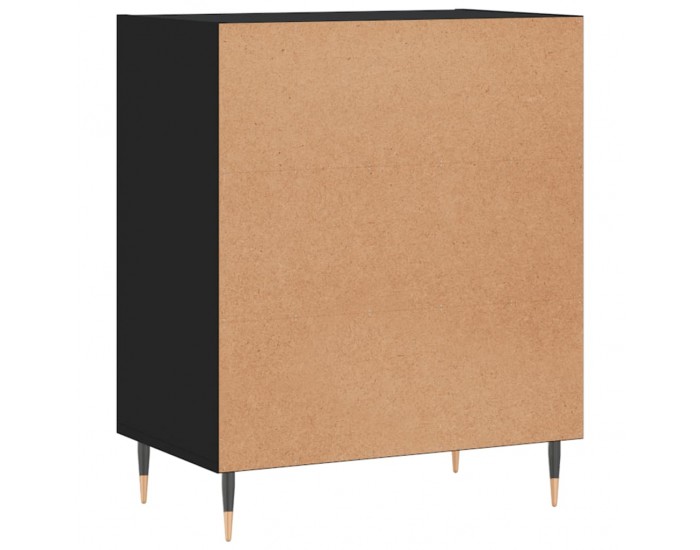 Sonata H Бюфет черен 57x35x70 см инженерно дърво