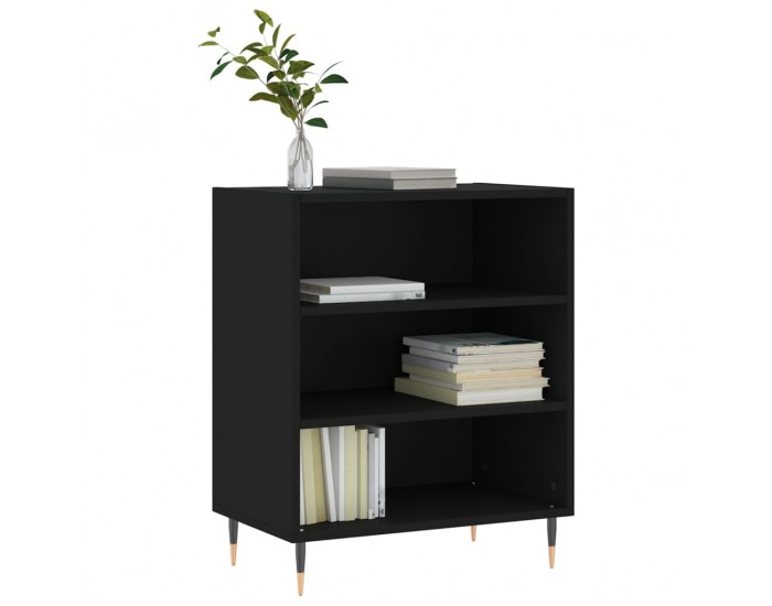 Sonata H Бюфет черен 57x35x70 см инженерно дърво