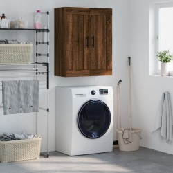 Sonata H Стенен шкаф кафяв дъб 69,5x34x90 см инженерно дърво - Шкафове, Витрини, Модулни секции