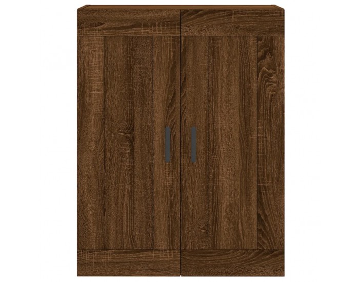 Sonata H Стенен шкаф кафяв дъб 69,5x34x90 см инженерно дърво