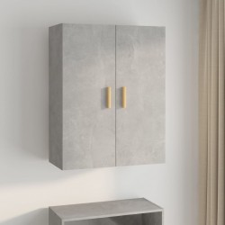 Sonata H Окачен стенен шкаф, бетонно сиво, 69,5x34x90 см - Шкафове, Витрини, Модулни секции