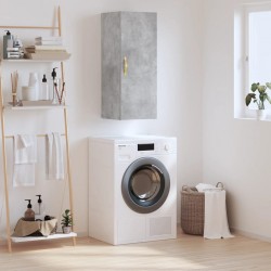 Sonata H Стенен шкаф бетонно сив 34,5x34x90 см - Шкафове, Витрини, Модулни секции