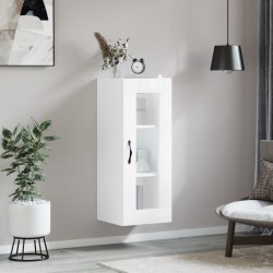 Sonata H Стенен шкаф бял гланц 34,5x34x90 см - Шкафове, Витрини, Модулни секции