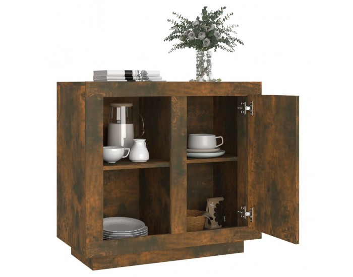 Sonata H Бюфет, Опушен дъб, 80x40x75 см, ПДЧ