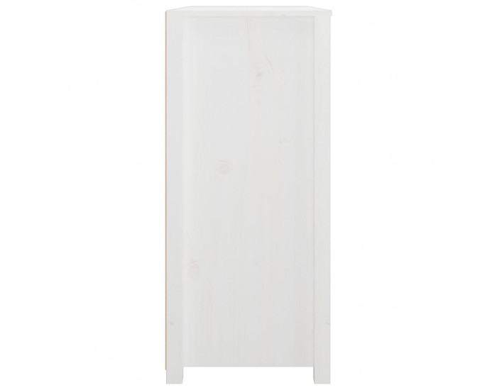 Sonata H Страничен шкаф бял 100x40x90 см борово дърво масив Sonata H Страничен шкаф бял 100x40x90 см борово дърво масив