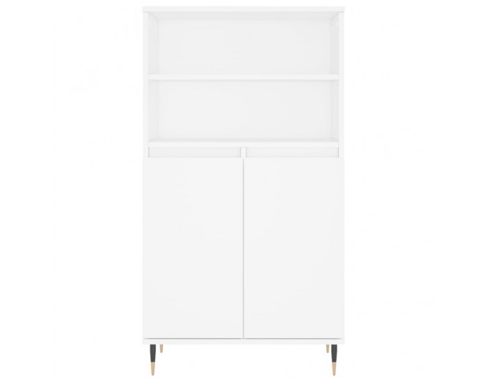 Sonata H Висок шкаф, бял, 60x36x110 см, инженерно дърво