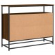 Sonata H Бюфет кафяв дъб 100x35x80 см инженерно дърво Sonata H Бюфет кафяв дъб 100x35x80 см инженерно дърво