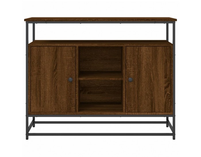 Sonata H Бюфет кафяв дъб 100x35x80 см инженерно дърво Sonata H Бюфет кафяв дъб 100x35x80 см инженерно дърво