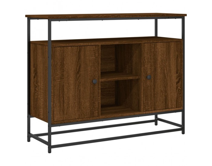 Sonata H Бюфет кафяв дъб 100x35x80 см инженерно дърво Sonata H Бюфет кафяв дъб 100x35x80 см инженерно дърво