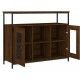 Sonata H Бюфет кафяв дъб 100x35x80 см инженерно дърво Sonata H Бюфет кафяв дъб 100x35x80 см инженерно дърво