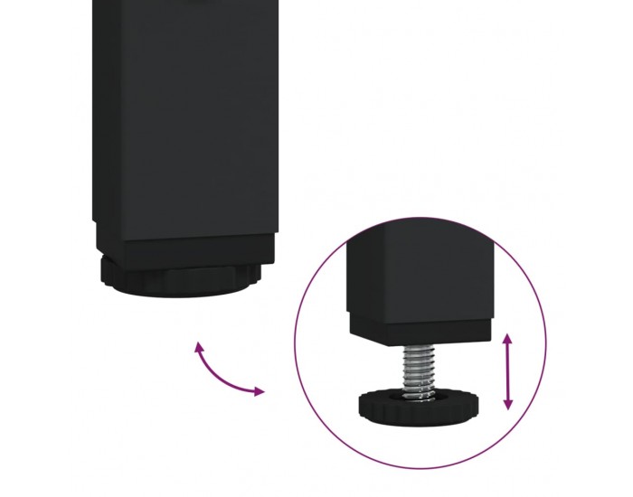 Sonata H Бюфет кафяв дъб 100x35x80 см инженерно дърво Sonata H Бюфет кафяв дъб 100x35x80 см инженерно дърво