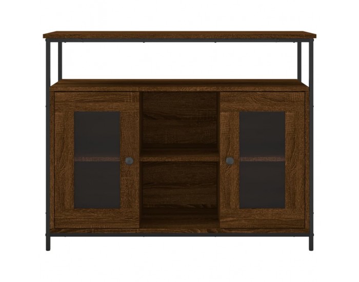 Sonata H Бюфет кафяв дъб 100x35x80 см инженерно дърво Sonata H Бюфет кафяв дъб 100x35x80 см инженерно дърво