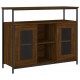 Sonata H Бюфет кафяв дъб 100x35x80 см инженерно дърво Sonata H Бюфет кафяв дъб 100x35x80 см инженерно дърво