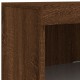 Sonata H Сайдборд с LED светлини, кафяв дъб, 162x37x100 см Sonata H Сайдборд с LED светлини, кафяв дъб, 162x37x100 см
