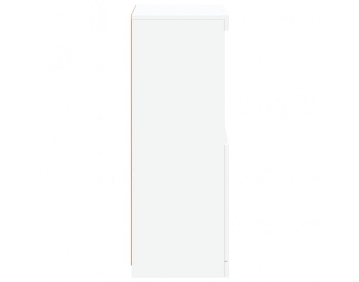 Sonata H Сайдборд с LED светлини, бял, 41x37x100 см Sonata H Сайдборд с LED светлини, бял, 41x37x100 см