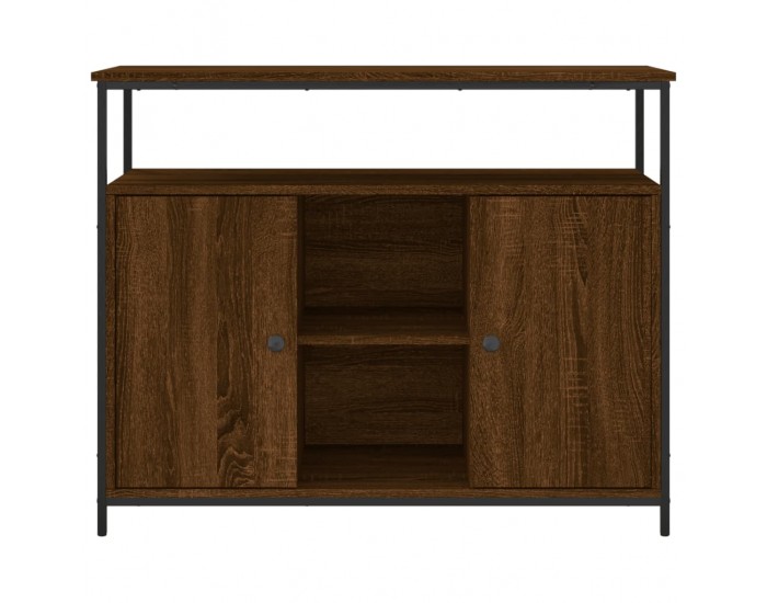 Sonata H Бюфет кафяв дъб 100x35x80 см инженерно дърво Sonata H Бюфет кафяв дъб 100x35x80 см инженерно дърво