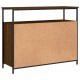 Sonata H Бюфет кафяв дъб 100x35x80 см инженерно дърво Sonata H Бюфет кафяв дъб 100x35x80 см инженерно дърво