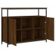 Sonata H Бюфет кафяв дъб 100x35x80 см инженерно дърво Sonata H Бюфет кафяв дъб 100x35x80 см инженерно дърво