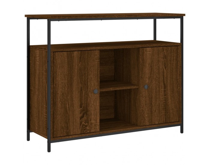Sonata H Бюфет кафяв дъб 100x35x80 см инженерно дърво Sonata H Бюфет кафяв дъб 100x35x80 см инженерно дърво