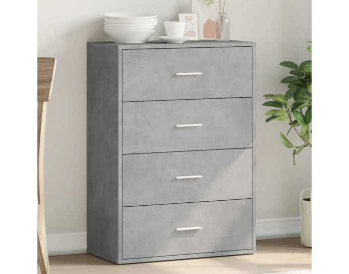 Sonata H Бюфет бетонно сив 60x31x84 см инженерно дърво Sonata H Бюфет бетонно сив 60x31x84 см инженерно дърво