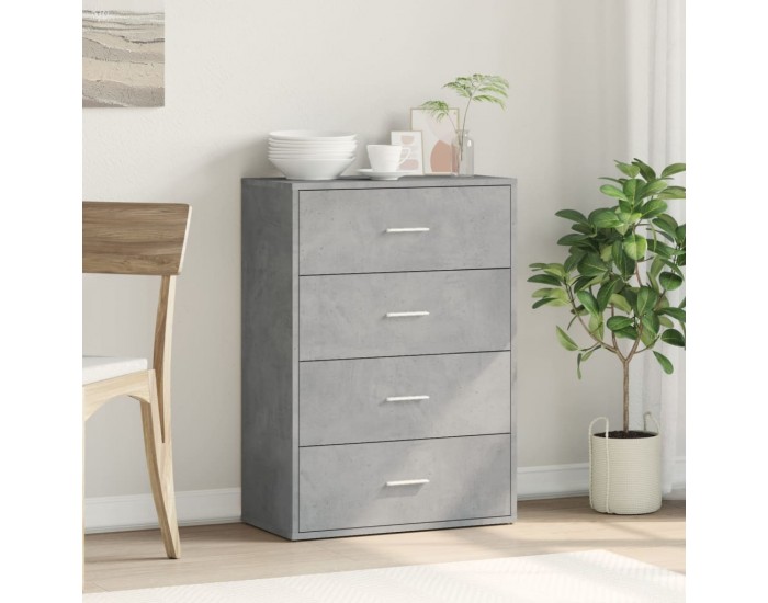 Sonata H Бюфет бетонно сив 60x31x84 см инженерно дърво Sonata H Бюфет бетонно сив 60x31x84 см инженерно дърво