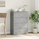 Sonata H Бюфет бетонно сив 60x31x84 см инженерно дърво Sonata H Бюфет бетонно сив 60x31x84 см инженерно дърво