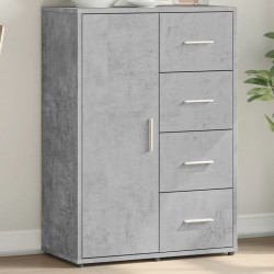 Sonata H Бюфет бетонно сив 60x31x84 см инженерно дърво - Дневна