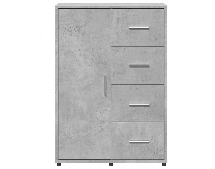 Sonata H Бюфет бетонно сив 60x31x84 см инженерно дърво Sonata H Бюфет бетонно сив 60x31x84 см инженерно дърво