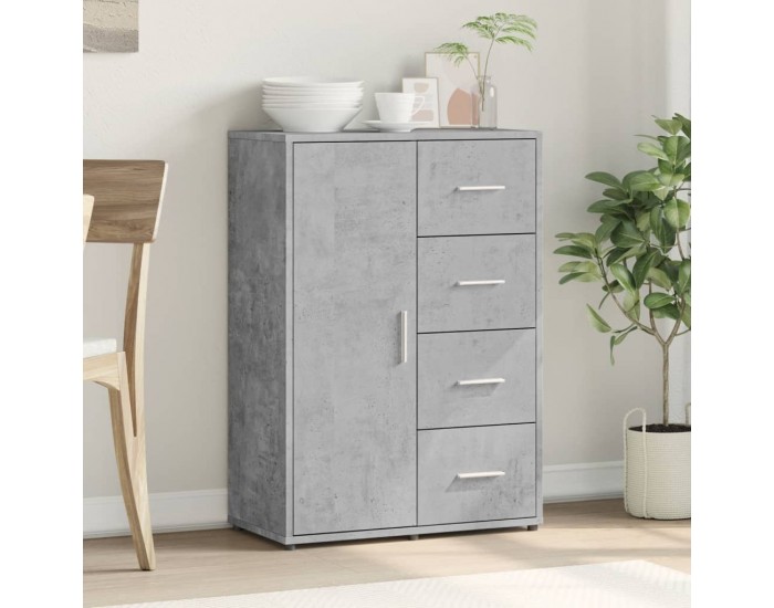 Sonata H Бюфет бетонно сив 60x31x84 см инженерно дърво Sonata H Бюфет бетонно сив 60x31x84 см инженерно дърво