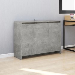 Sonata H Бюфет бетонно сив 102x33x75 см инженерно дърво - Дневна