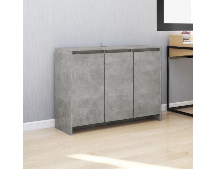 Sonata H Бюфет бетонно сив 102x33x75 см инженерно дърво Sonata H Бюфет бетонно сив 102x33x75 см инженерно дърво