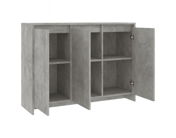 Sonata H Бюфет бетонно сив 102x33x75 см инженерно дърво Sonata H Бюфет бетонно сив 102x33x75 см инженерно дърво